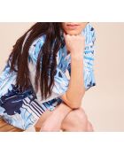 Kimono Paradise bleu