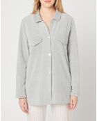 Pijama Romeo gris jaspeado/multicolor