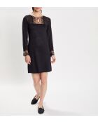 Camisón negro Vivienne