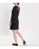 Camisón negro Vivienne