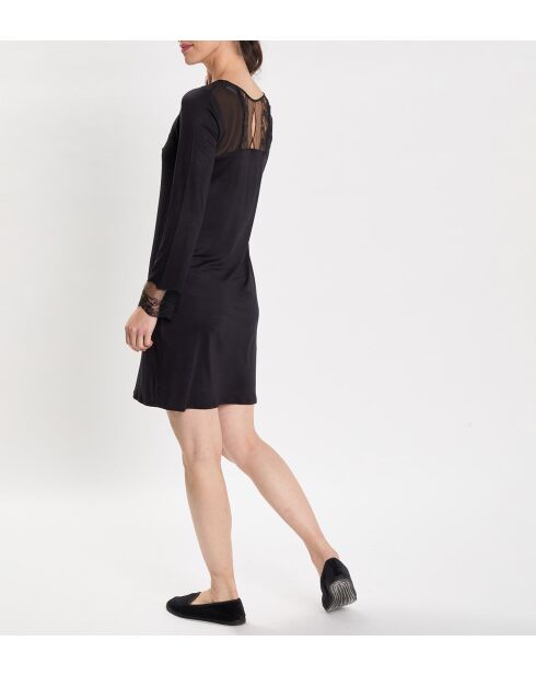 Vivienne zwart nachthemd