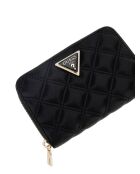 Giully II SLG Mittelgroße Geldbörse mit durchgehendem Reißverschluss, schwarz - 14x9x3 cm