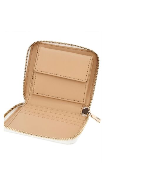 Portefeuille Betula SLG petit modèle à fermeture éclair blanc - 9x11 x2 cm