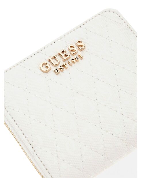 Portefeuille Betula SLG petit modèle à fermeture éclair blanc - 9x11 x2 cm