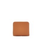 Portefeuille Nastra SLG petit modèle à fermeture éclair caramel - 9.5x11 cm