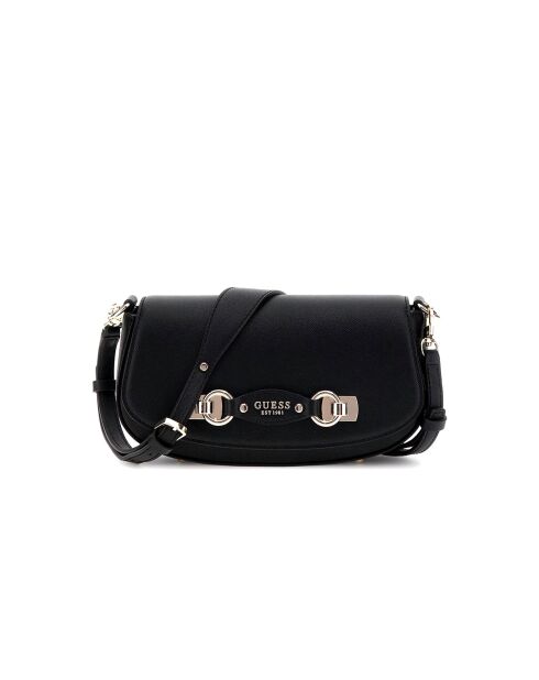 Bandolera negra Mimina Flap Crossbody - 25x14x7 cm