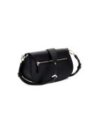 Bandolera negra Mimina Flap Crossbody - 25x14x7 cm