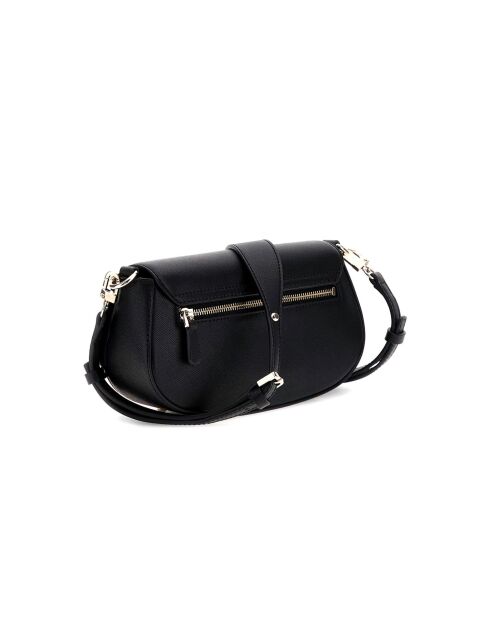 Bandolera negra Mimina Flap Crossbody - 25x14x7 cm