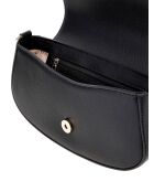 Bandolera negra Mimina Flap Crossbody - 25x14x7 cm