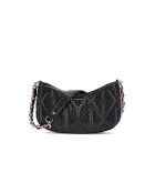 Aldina schoudertas met ritssluiting aan de zwarte bovenkant - 24x16x8 cm