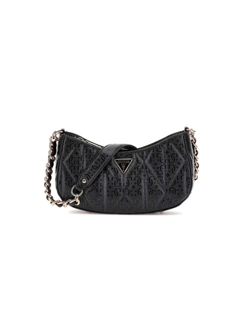 Aldina schoudertas met ritssluiting aan de zwarte bovenkant - 24x16x8 cm