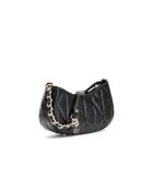 Aldina schoudertas met ritssluiting aan de zwarte bovenkant - 24x16x8 cm