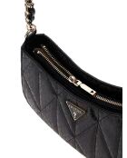 Aldina schoudertas met ritssluiting aan de zwarte bovenkant - 24x16x8 cm