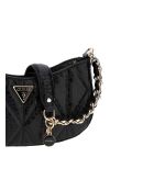 Aldina schoudertas met ritssluiting aan de zwarte bovenkant - 24x16x8 cm