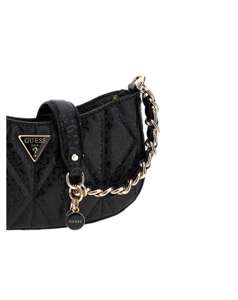 Aldina schoudertas met ritssluiting aan de zwarte bovenkant - 24x16x8 cm