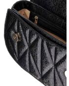 Aldina Top Handle zwarte handtas - 25x13x6 cm