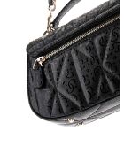 Aldina Top Handle zwarte handtas - 25x13x6 cm