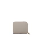 Laurel II SLG klein model portemonnee met ritssluiting in donker taupe - 11x9x2 cm
