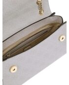 Borsa convertibile Katya Xbody con logo bianco - 23x15x7 cm