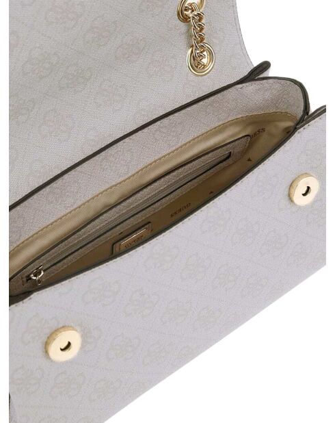 Borsa convertibile Katya Xbody con logo bianco - 23x15x7 cm