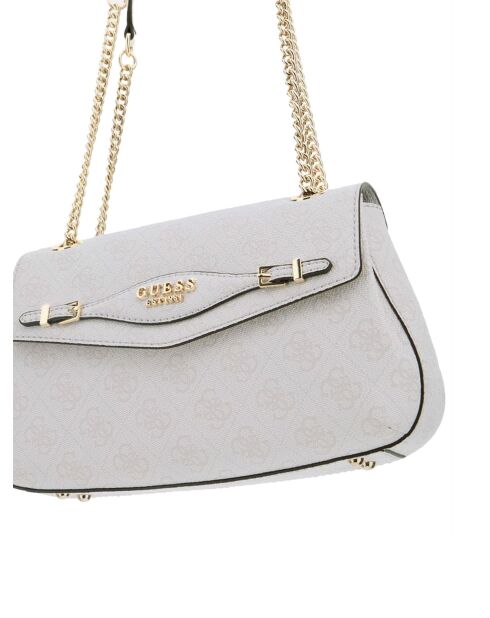 Borsa convertibile Katya Xbody con logo bianco - 23x15x7 cm