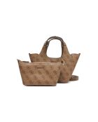 Sac cabas Calista 2 en 1 Mini avec logo latte - 27x17x8 cm