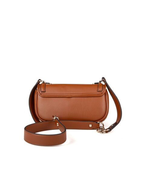 Dea Crossbody Schultertasche in Cognac, 21,5x11,5x7 cm