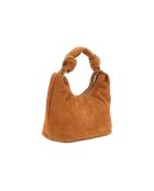 Sac en cuir Isotta Hobo cognac - 21x20x12 cm