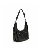 Phoebe Hobo schoudertas met zwart logo - 30x31x15 cm