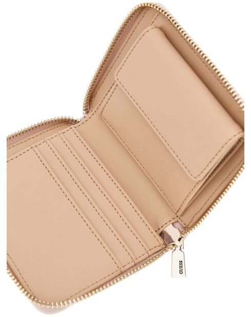 Anning SLG kleine Geldbörse mit durchgehendem Steinreißverschluss - 11x9x2 cm