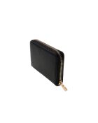 Portefeuille Yesba SLG moyen à fermeture éclair noir - 14x9x2.5 cm