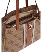 Erenia draagtas met latte-logo - 38x27x12 cm