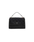 Tisha handtas met handgreep aan de bovenkant en zwart logo - 24x16,5x7 cm