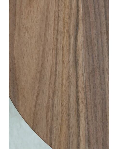 Mesa extensible efecto madera Sierra color nogal - 180/220x120x75 cm