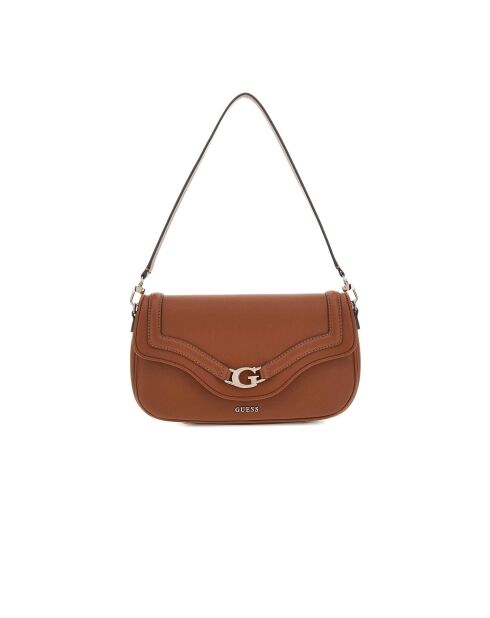 Dea Flap cognac Schultertasche - 30x15x6 cm