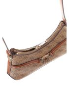 Dea Schultertasche mit Reißverschluss und Latte-Logo - 28x16,5x6 cm