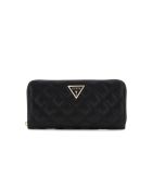 Giully II SLG große Geldbörse mit durchgehendem Reißverschluss schwarz - 21x10x2 cm