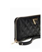 Giully II SLG große Geldbörse mit durchgehendem Reißverschluss schwarz - 21x10x2 cm