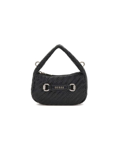 Mini sac Francy Hobo noir - 18x11x6 cm