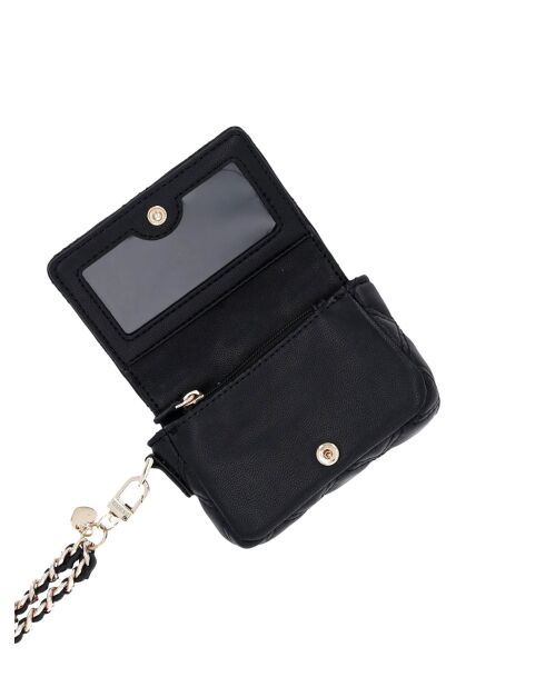 Sac bandoulière Giully micro mini noir - 7.5x10.5 cm