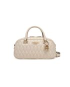 Valla beigefarbene Henkeltasche - 30x14x7 cm