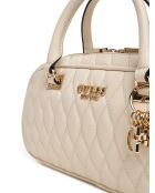 Valla beigefarbene Henkeltasche - 30x14x7 cm