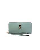 Portefeuille Yesba SLG grand format à fermeture éclair sauge claire - 20.5x10x2.5 cm