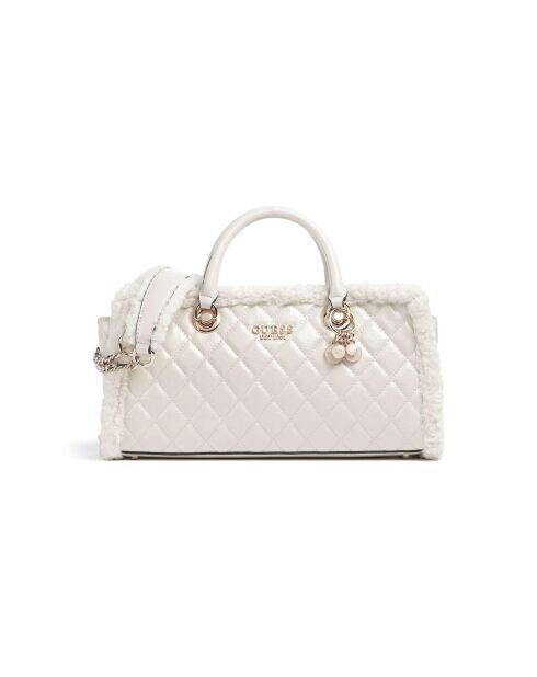 Cremefarbene Cristi Schultertasche - 34x17x8 cm