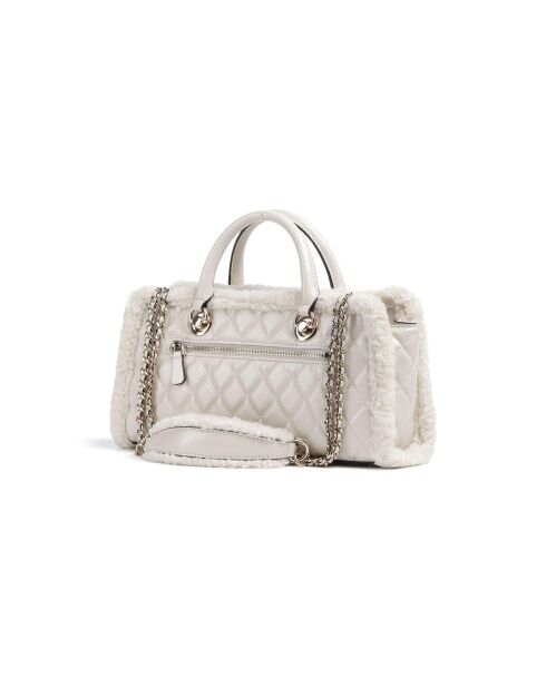 Cremefarbene Cristi Schultertasche - 34x17x8 cm