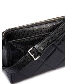 Bandolera negra para cámara Sarita - 25x20x10 cm