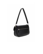 Dea Flap schwarze Schultertasche - 29x15x6 cm