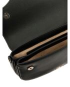 Dea Flap schwarze Schultertasche - 29x15x6 cm