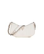 Aldina schoudertas met ritssluiting aan de bovenkant gebroken wit - 24x16x8 cm