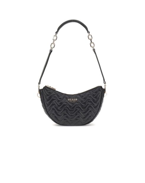 Melisandra Schultertasche mit schwarzem Verschluss an der Oberseite - 25x15x19 cm